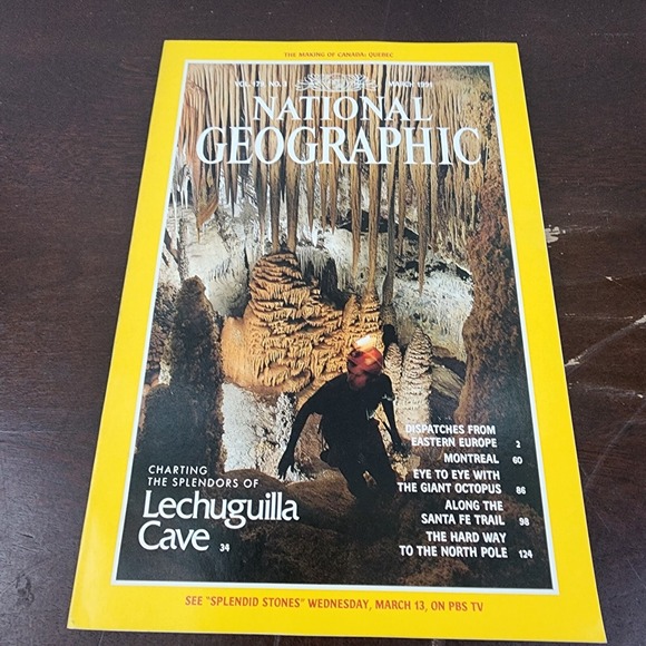 Other - National Geographic Magazine March 1991‎ No Map